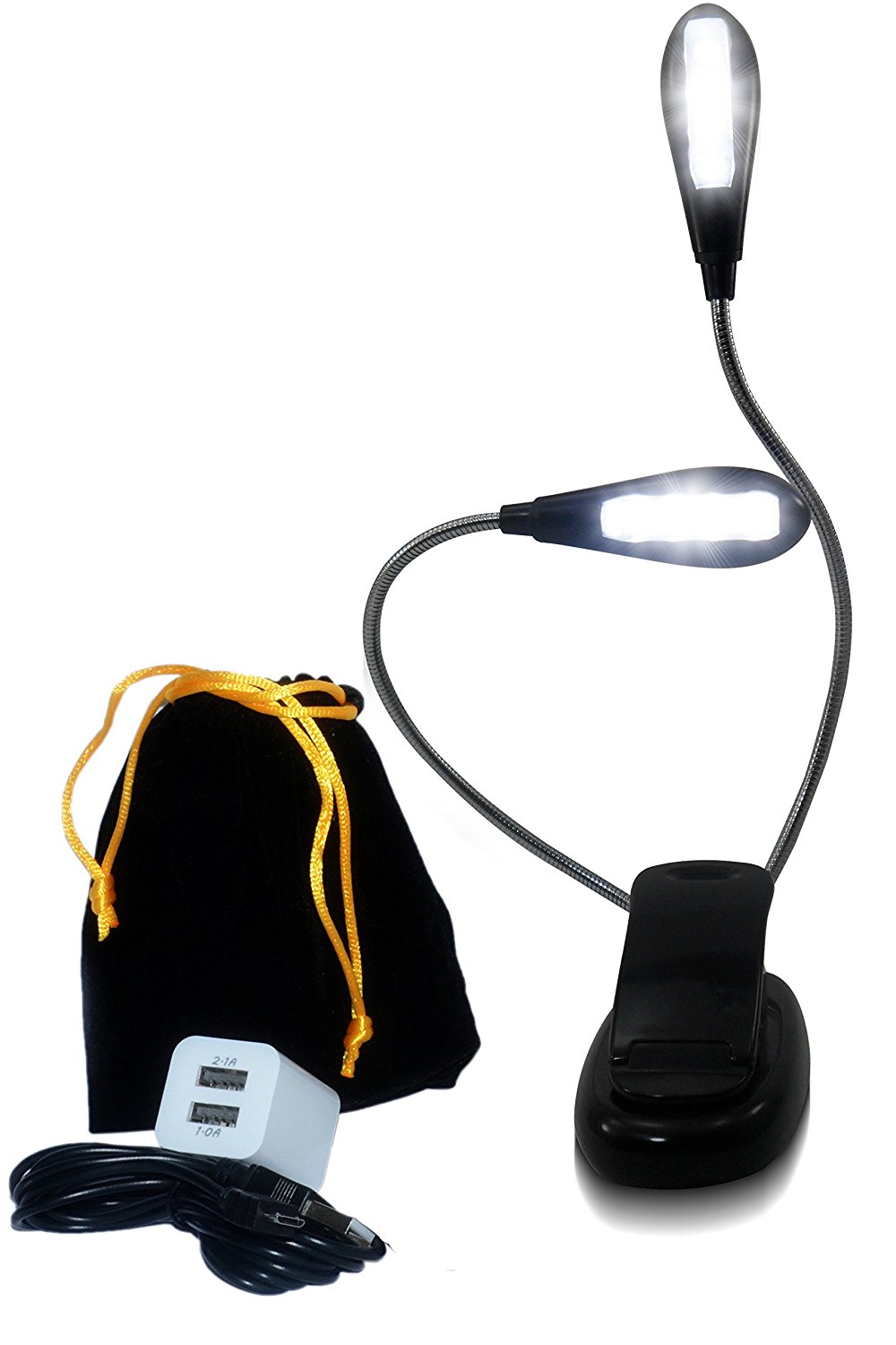 Personal Lamp for Reading in Bed & Music Stand Light
