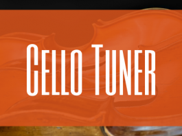 Cello tuner