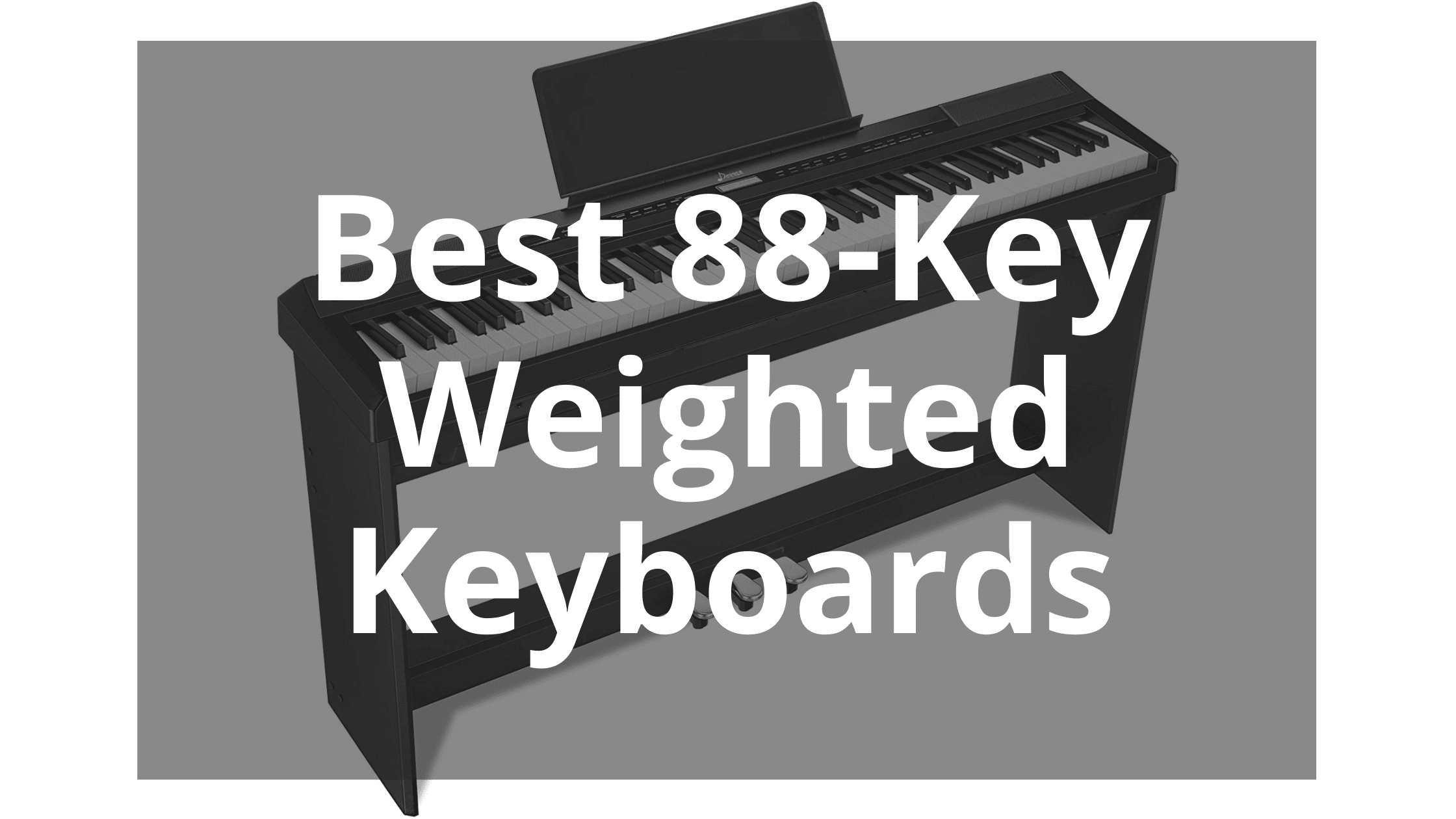 weighted digital piano