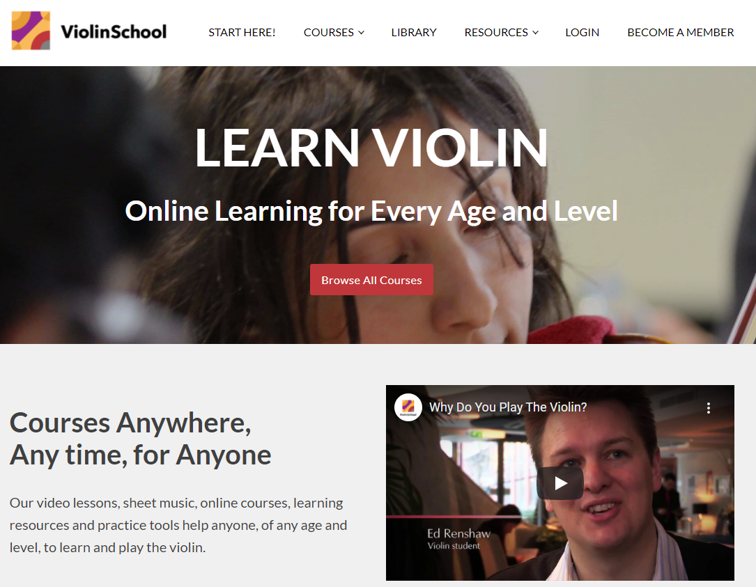 beginner violin lessons