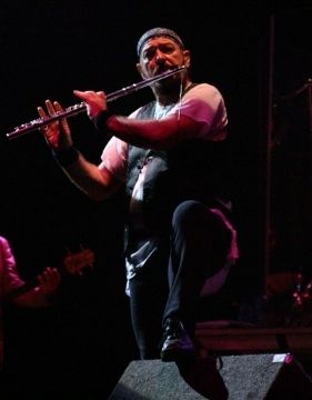 A photo of famous flute player, Ian Anderson