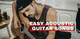 easy acoustic guitar songs featured image from Orchestra Central