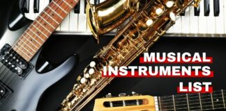 List of musical instruments featured image from Orchestra Central